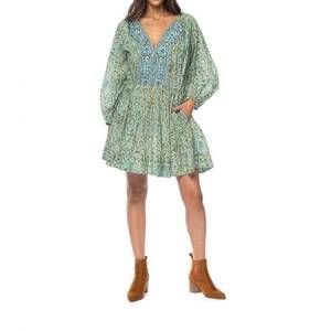 NEW MAHILA vica dress in sea-green